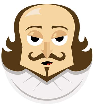 The emoji appeared when users included #ShakespeareLives in their tweets.Image credit: Twitter